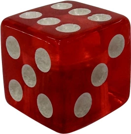 Колпачок STS JT-050 AV "кубик" красный